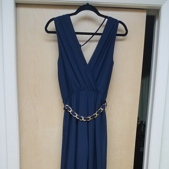 Navy Blue Jumpsuit - Picture 1 of 8